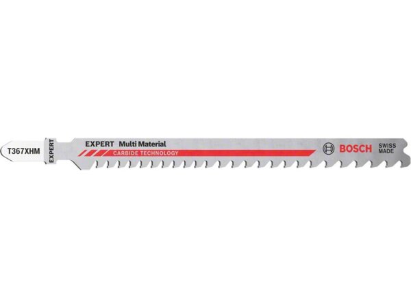 Bosch EXPERT ‘Multi Material‘ T 367 XHM Stichsägeblatt, 3 Stück. Für Stichsägen