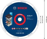 Bosch EXPERT Diamond Metal Wheel Trennscheibe, 230 x 22,23 mm