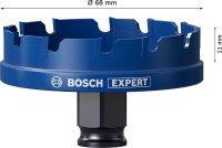 Bosch EXPERT Sheet Metal Lochsäge, 68 × 5 mm. Für Dreh- und Schlagbohrer