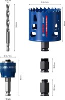 Bosch EXPERT Tough Material Lochsäge-Starter-Set, 68 x 60 mm