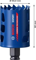 Bosch EXPERT Tough Material Lochsäge, 54 x 60 mm. Für Dreh- und Schlagbohrer