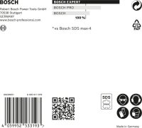 Bosch EXPERT SDS max-8X Hammerbohrer, 26 x 200 x...