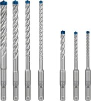 Bosch EXPERT SDS plus-7X Hammerbohrer-Set, 5/6/6/8/8/10/12 mm, 7-tlg. Für Bohrhämmer