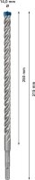 Bosch EXPERT SDS plus-7X Hammerbohrer, 14 x 250 x 315 mm. Für Bohrhämmer