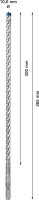 Bosch EXPERT SDS plus-7X Hammerbohrer, 10 x 300 x 365 mm. Für Bohrhämmer