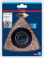 Bosch EXPERT Sanding Plate MAVZ 116 RT10 Blatt für Multifunktionswerkzeuge, 116 mm