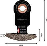 Bosch EXPERT Corner Blade MATI 68 RD4 Blatt für Multifunktionswerkzeuge, 68 x 10 mm