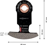 Bosch EXPERT Corner Blade MATI 68 RD4, 68 x 30 mm, 10er-Pack