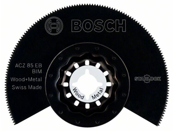 Bosch BIM Segmentsägeblatt ACZ 85 EB, Wood and Metal, 85 mm, 1er-Pack