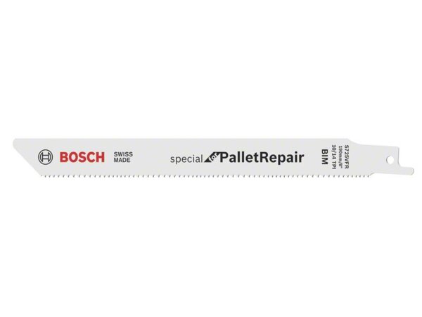 Bosch Säbelsägeblatt S 725 VFR Special for Pallet Repair, 100er-Pack