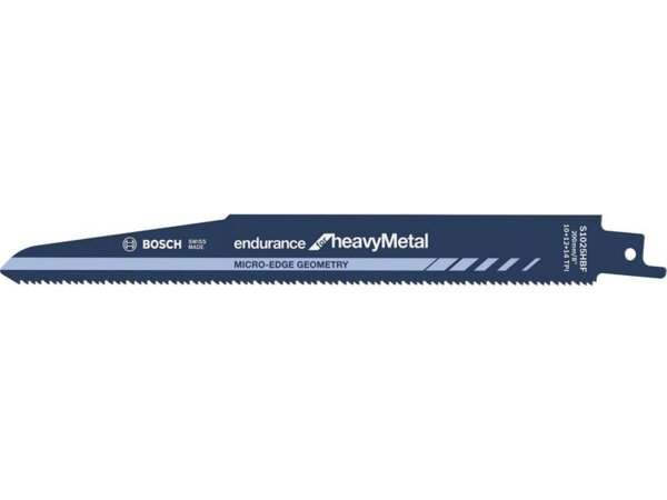 Bosch Säbelsägeblatt S 1025 HBF Endurance for Heavy Metal, 5er-Pack