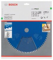 Bosch Kreissägeblatt Expert for Wood, 260 x 30 x 2,8 mm, 80