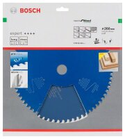 Bosch Kreissägeblatt Expert for Wood, 260 x 30 x 2,4...