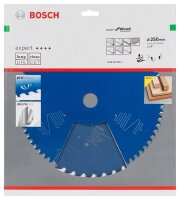 Bosch Kreissägeblatt Expert for Wood, 250 x 30 x 2,4...