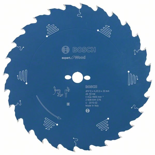 Bosch Kreissägeblatt Expert for Wood, 410 x 30 x 4,2 mm, 28