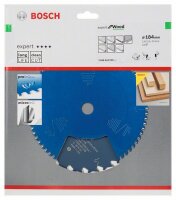 Bosch Kreissägeblatt Expert for Wood, 184 x 20 x 2,6...