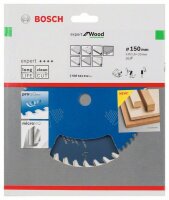 Bosch Kreissägeblatt Expert for Wood, 150 x 20 x 2,6...