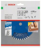 Bosch Kreissägeblatt Expert for Wood, 140 x 20 x 1,8...