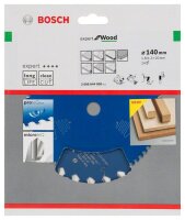 Bosch Kreissägeblatt Expert for Wood, 140 x 20 x 1,8...