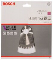 Bosch Kreissägeblatt Multi Material, 130 x 20/16 x 2 mm, 42