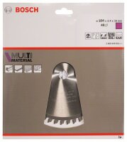 Bosch Kreissägeblatt Multi Material, 184 x 16 x 2,4 mm, 48