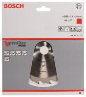 Bosch Kreissägeblatt Speedline Wood, 160 x 20 x 2,2...