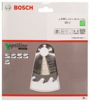 Bosch Kreissägeblatt Optiline Wood für...