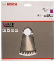 Bosch Kreissägeblatt Multi Material, 190 x 30 x 2,4...