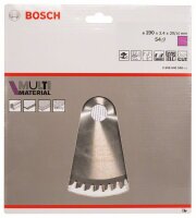 Bosch Kreissägeblatt Multi Material, 190 x 20/16 x...