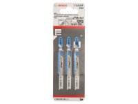 Bosch Stichsägeblatt T 121 BF Speed for Metal, 3er-Pack