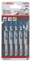 Bosch Stichsägeblatt T 127 D Special for Alu, 5er-Pack