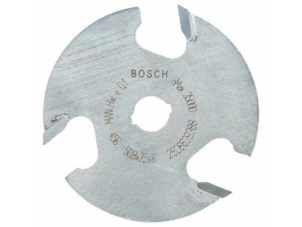 Bosch Scheibennutfräser Expert for Wood, 8 mm, D1 50,8 mm, L 2,5 mm, G 8 mm