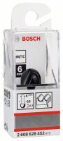 Bosch Hohlkehlfräser, 6 mm, R1 8 mm, D 15,9 mm, L 12,3 mm, G 45 mm