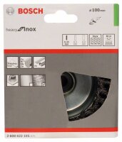 Bosch Topfbürste 100 mm, gezopfter rostfreier...