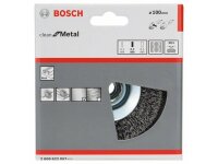 Bosch Kegelbürste Clean for Metal, 100 mm, gewellter...