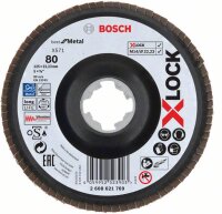 Bosch X-LOCK Fächerschleifscheibe, X571, Best for...