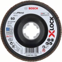 Bosch X-LOCK Fächerschleifscheibe, X571, Best for...