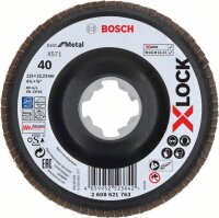 Bosch X-LOCK Fächerschleifscheibe,...