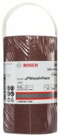 Bosch Schleifblatt J450 Expert for Wood and Paint, 115 mm x 5 m, G180