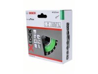 Bosch X-LOCK Scheibenbürste 115 mm, gezopfter...