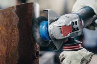 Bosch X-LOCK Scheibenbürste 115 mm, gezopfter rostfreier Stahldraht