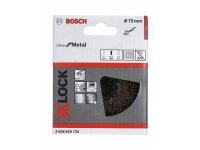 Bosch X-LOCK Topfbürste 75 mm, gewellte...