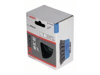 Bosch X-LOCK Topfbürste 75 mm, 0,50 mm, gezopfter...