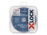 Bosch X-LOCK Trenn- und Fächerschleifscheiben-Set, 5-teilig, 125 mm, CMW