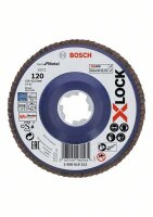 Bosch X-LOCK Fächerschleifscheibe, X571, Best for...