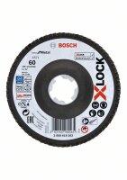 Bosch X-LOCK Fächerschleifscheibe, X571, Best for...