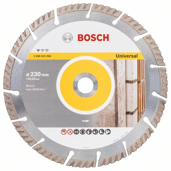 Bosch Diamanttrennscheibe Standard for Universal 230 x 22,23