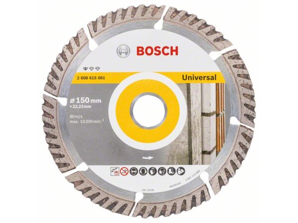 Bosch Diamanttrennscheibe Standard for Universal 150 x 22,23