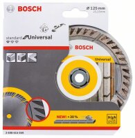 Bosch Diamanttrennscheibe Standard for Universal 125 x22,23