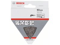 Bosch Polierfilz für Dreieckschleifer und Multi-Cutter, hart, Klett, 93 mm